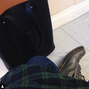 Worn Dr Martens Pascal Grey Boot